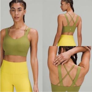 lululemon athletica Olive Green Sports Bra